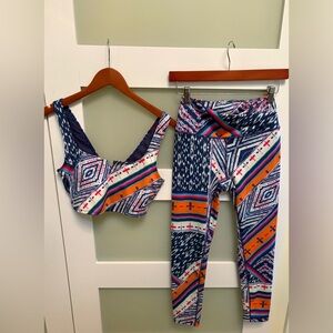 Free People Movement Aprés Ski Set- Top & Bottom Size Small